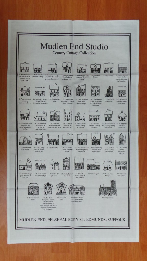 Mudlen End Tea towel